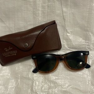 Vintage Bausch and Lomb Ray ban tortoise wayfarers